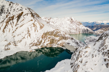 A svájci Alpok között bújik meg az erőmű