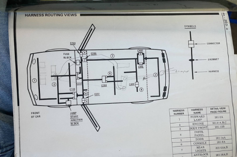 Az elektromos Chevrolet tervrajza