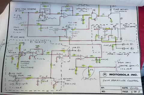 Az elektromos Chevrolet tervrajza